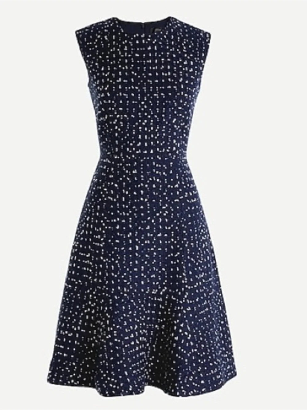J. Crew NWT A-line dress in Spotted Tweed - Picture 1 of 12
